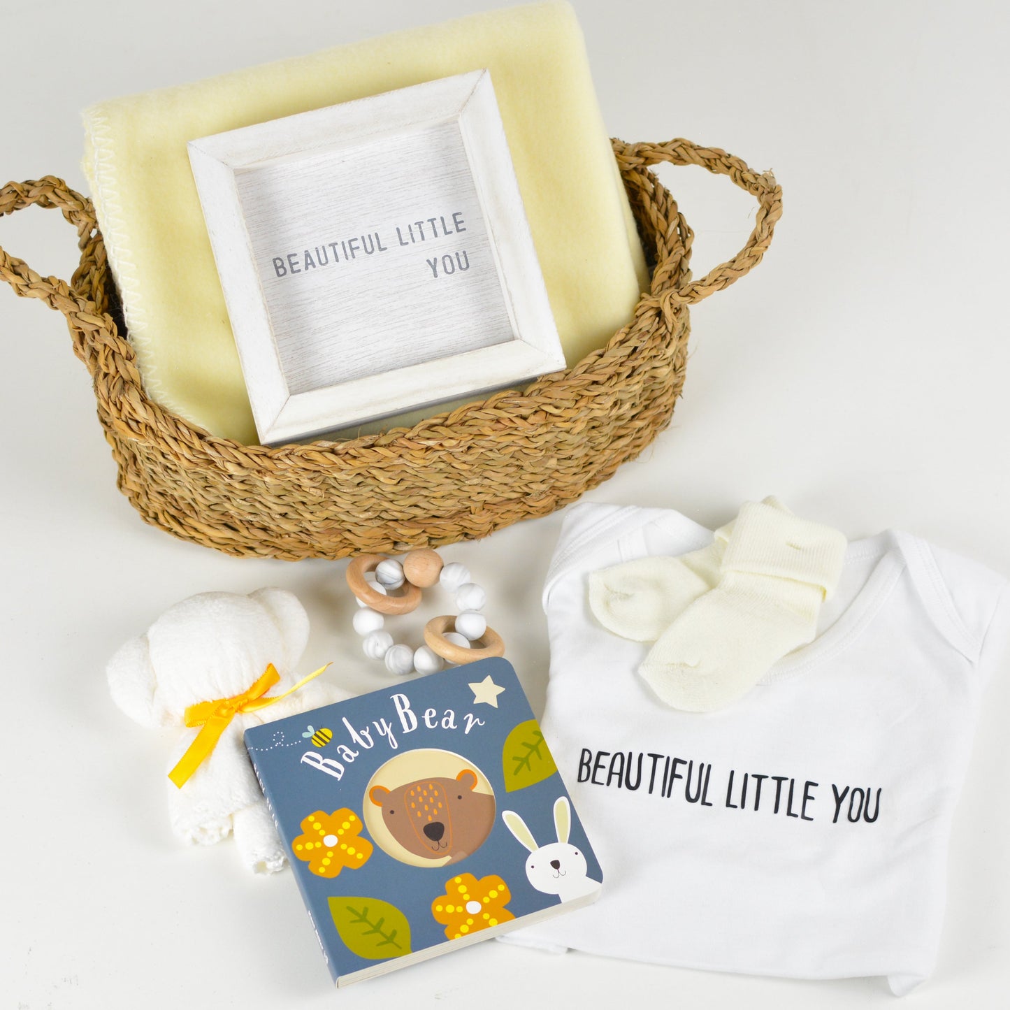 Beautiful Little You Baby Gift Basket