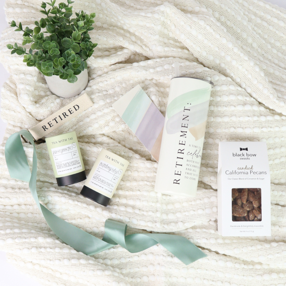 retirement for her giftbox for gift basket dropshipping